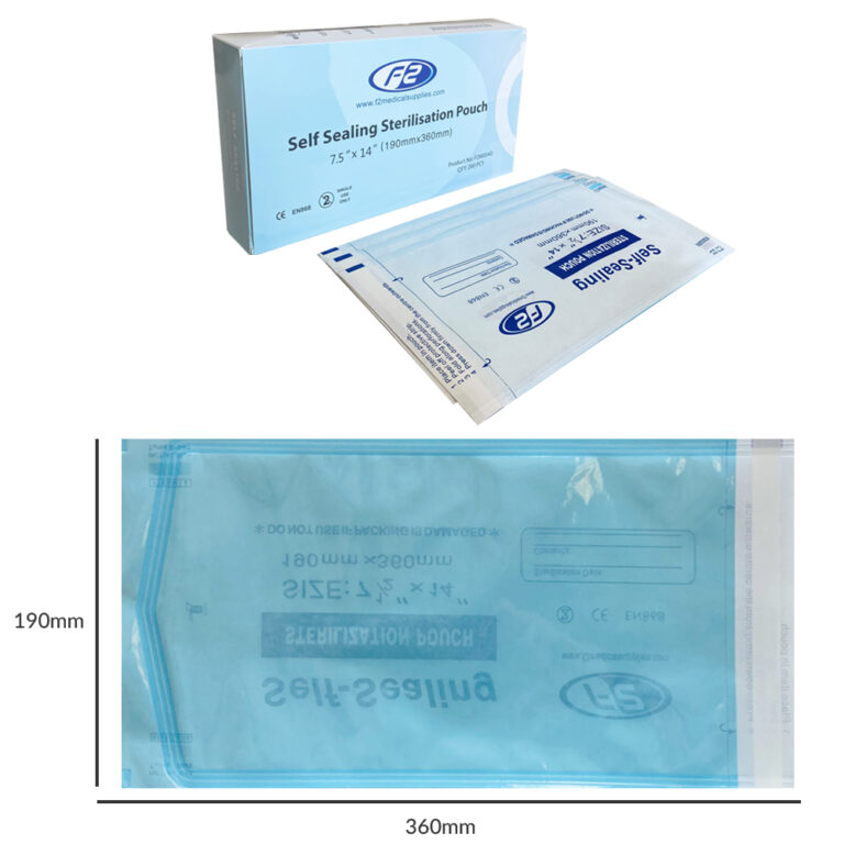 Sterilisation Pouches & Rolls - F2 Medical Supplies