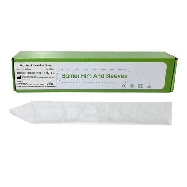 Disposable Plastic Cover High Speed Handpiece Sleeve 500 Pcs Per Box