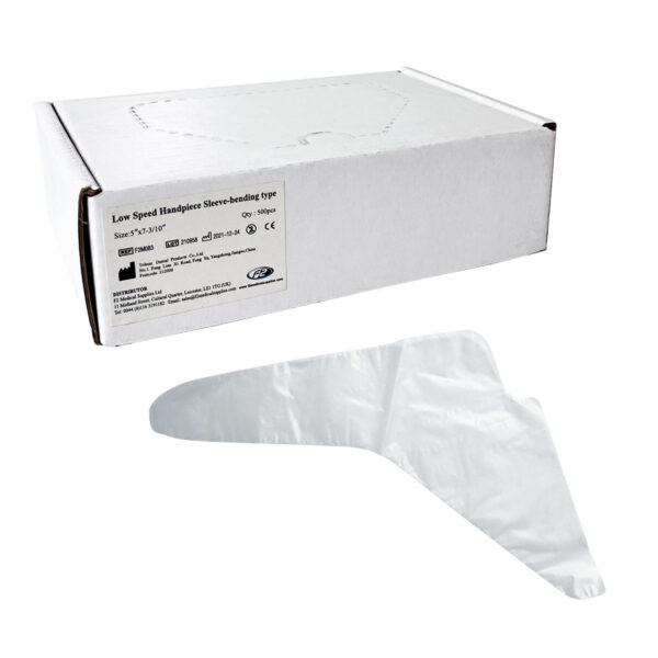 Disposable Plastic Cover Slow Speed Handpiece Sleeve 500 Pcs Per Box