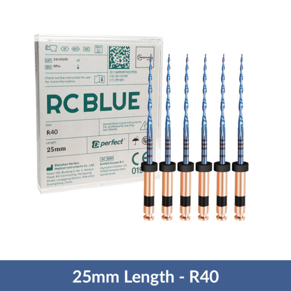 F2M194A R40 RC Blue Files 25mm 6 Pack