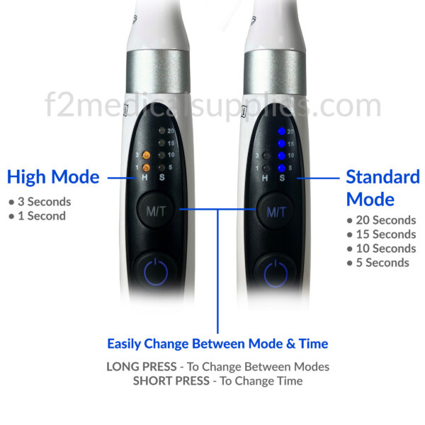 F2M199 DTE O Light Dental Curing Light Modes F2 Medical Supplies