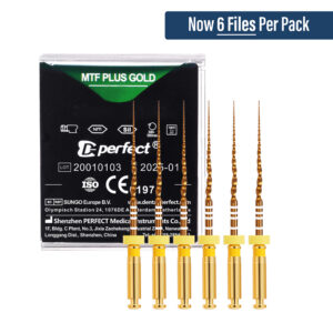 MTF Plus Gold Files (6pcs) 21mm Length - Size X1