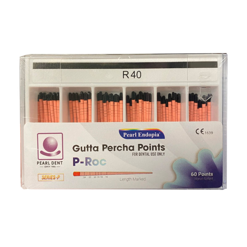 RC Gutta Percha Points (60pcs) - BLACK R40