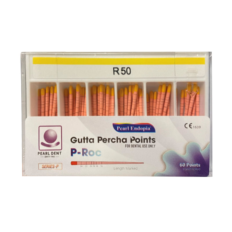 RC Gutta Percha Points (60pcs) - YELLOW R50