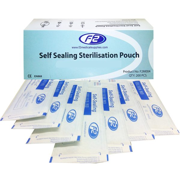 Sterilisation Pouches Size 135mm X 260mm 200 Pcs Per Box