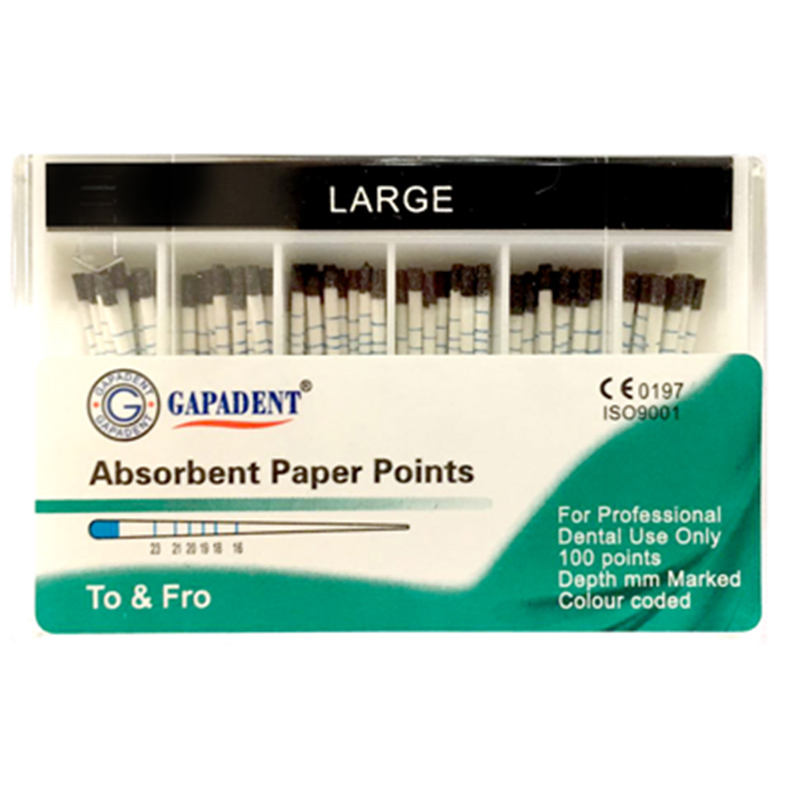 To&Fro Paper Points (100pcs) - LARGE / BLACK