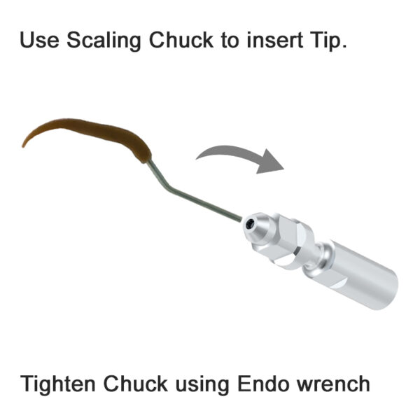 DTE Implant Tip Chuck Use