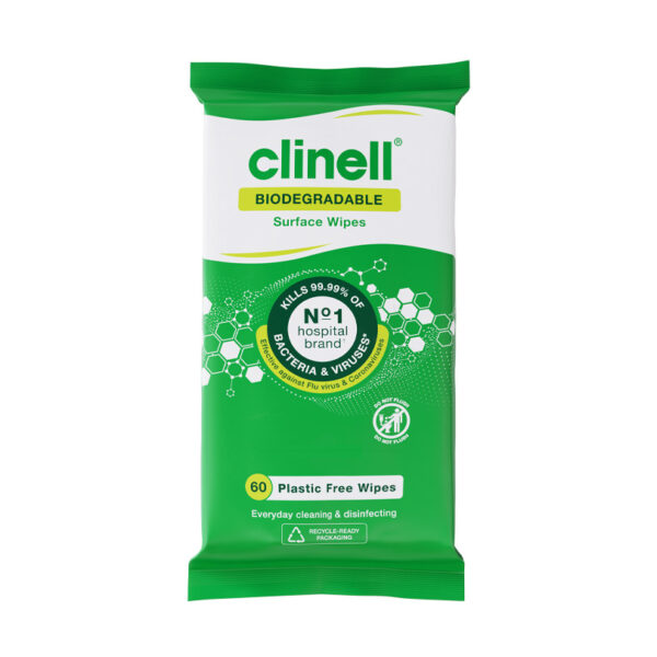 Clinell Biodegradable Universal Wipes (6 Packs) 2 F2M043B Bio Wipes TN F2 Medical Supplies