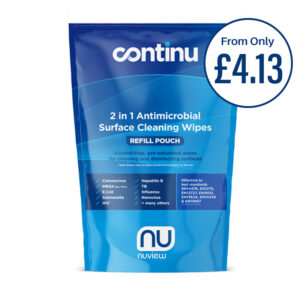 Continu 2in1 Wipes Tub Refill Pouch (200 Wipes)