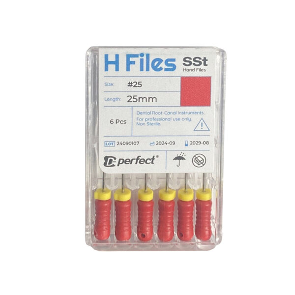 H Files 25mm Length Hedstrom Files - Size #25 1 F2M901F Size 25 H Files 25mm