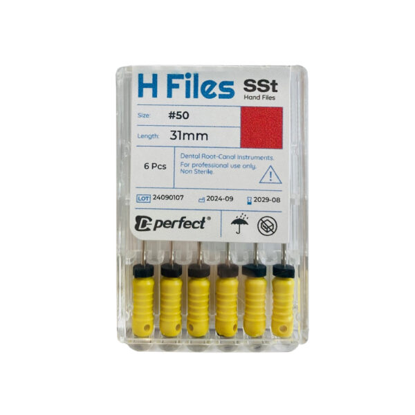 H Files 31mm Length Hedstrom Files - Size #50 1 F2M902K Size 50 H Files 31mm 1