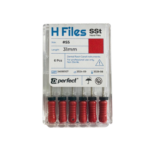 H Files 31mm Length Hedstrom Files - Size #55 1 F2M902L Size 55 H Files 31mm