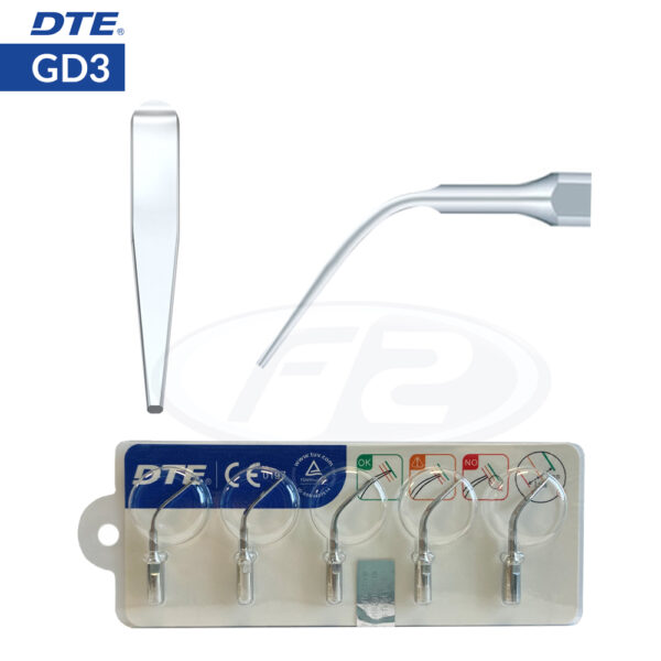 10 Pack Dental Ultrasonic Piezo Scaler Tips GD1 – For Satelec / DTE Scaling Handpieces