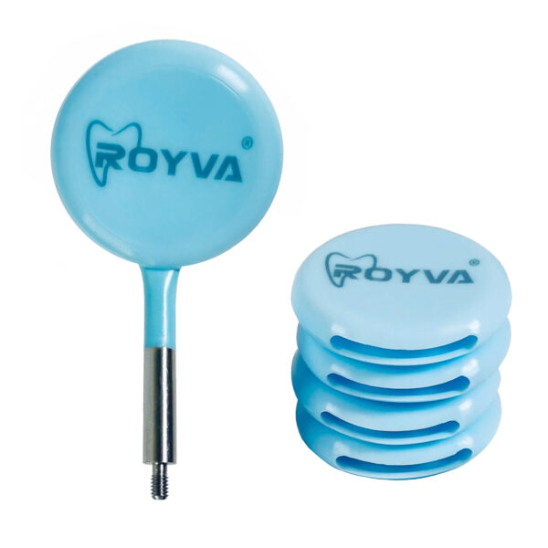 F2M338SB Royva Silicone Protective Mirror Covers 12pcs Blue .01