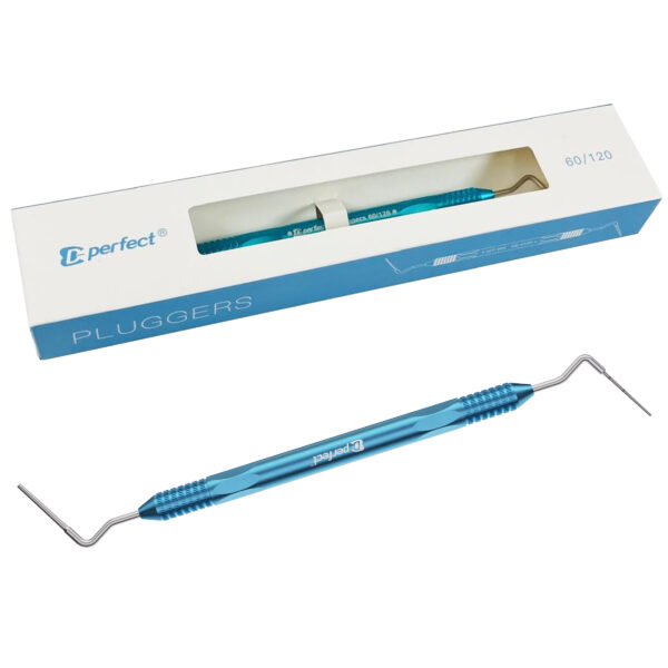 HD-P Hand Plugger Blue Niti and SSt #60 / #120 2 F2M910D HD P Hand Plugger Instrument 60.120 Blue Box