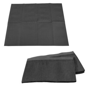 3-Ply Dental Bibs 500 Pcs Per Box - Black Bibs