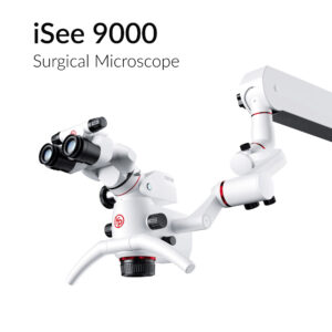 iSee 9000 Surgical Dental Veterinary Microscope with integrated 4k Camera and Beam splitter - By Kevin Peter (KP)
