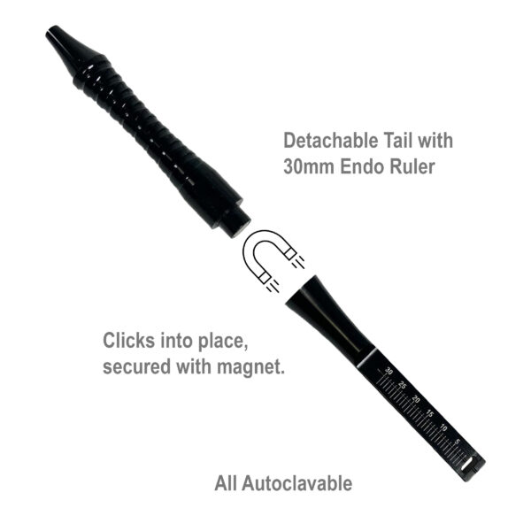 2 Ultra Bright Dental Micro Mirror 10mm Black F2M338EM F2 Medical Supplies