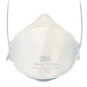 3M Aura 9320D+ Unvalved FFP2 Disposable Respirator Mask