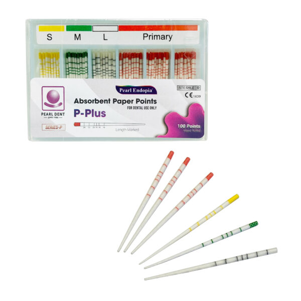 2 F2M242PP A Pearl Endopia P Plus Absorbent Paper Points Assorted Sizes F2 Medical Supplies