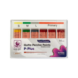 Pearl Dent P-Plus Gutta Percha Points - For To & Fro Plus (TF4) 60pcs - Assorted Sizes