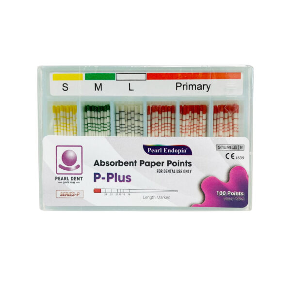 F2M242PP A Pearl Endopia P Plus Absorbent Paper Points Assorted Sizes F2 Medical Supplies Ltd