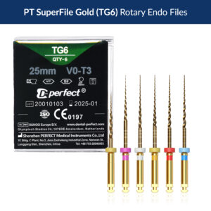 PT Super Files Gold TG6 (ProTaper Gold Compatible)