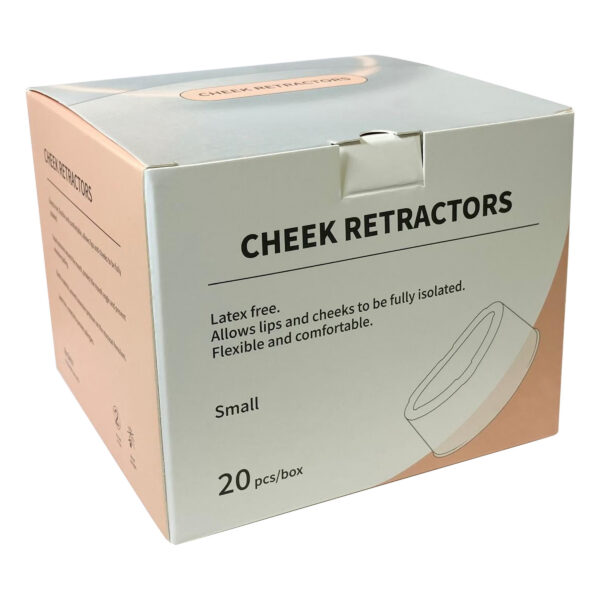 Latex-Free Lip and Cheek Retractors 20pcs - Size Small 3 F2M323A Small Lip and Cheek Retractors With Flexible Guard .2