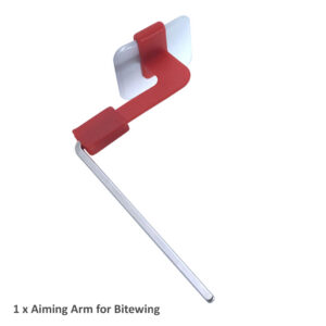 Dental X-Ray Aiming Device - Positioning Arm & Holder for Bitewing (Red)