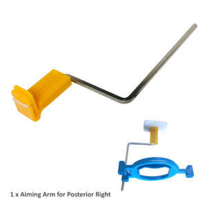 Dental X-Ray Aiming Device - Positioning Arm & Holder for Posterior Right (Orange)