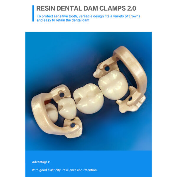 Dental Resin Rubber Dam Clamps Use Z1 Z2 Z4