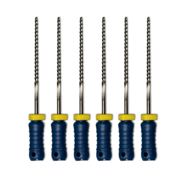Dental Hand Files (6pcs) SS K Flexi Files - 25mm Length - Size #60 1 F2M036U Dental Hand Files K Flex Files Size 60 in 25mm Length 6pcs F2 Medical Supplies