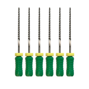 Dental Hand Files (6pcs) SS K Flexi Files - 25mm Length - Size #70