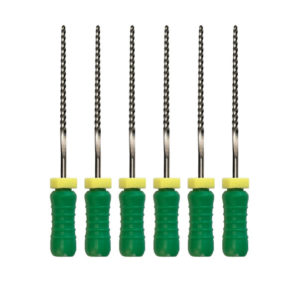 Dental Hand Files (6pcs) SS K Flexi Files - 25mm Length - Size #70 1 F2M036V Dental Hand Files K Flex Files Size 70 in 25mm Length 6pcs F2 Medical Supplies
