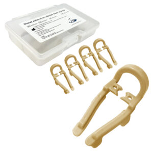 Dental Resin Dam Clamps Distal Extension 4pc Kit - Long
