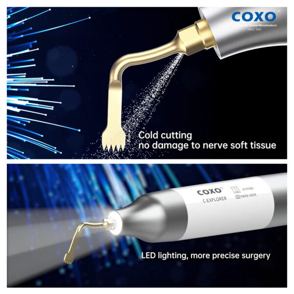 COXO C-EXPLORER PRO Dental Ultrasonic Surgical Motor 6 COXO C Explorer Pro Ultrasonic Surgery Handpiece LED