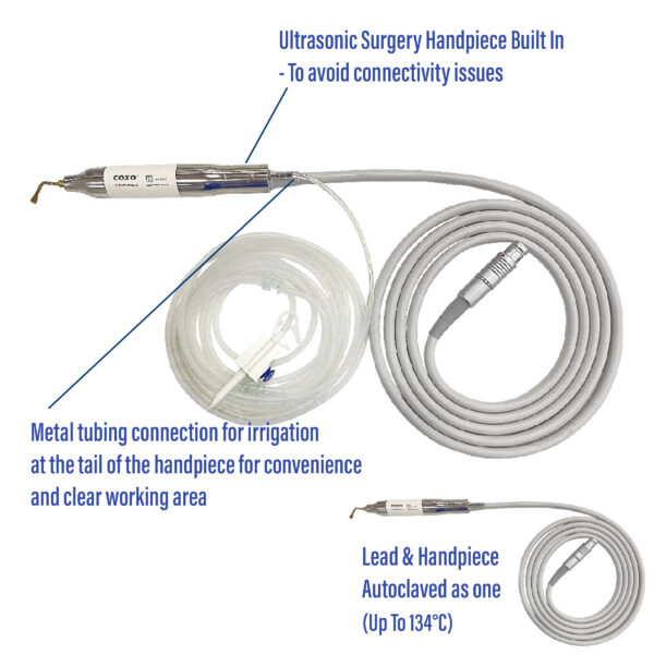 COXO C-EXPLORER PRO Dental Ultrasonic Surgical Motor 5 COXO C Explorer Pro Ultrasonic Surgery Unit LED Ultrasonic Connection