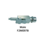 Male Connector - Dental Air / Water Mains Line Quick Connector Anti-Retraction