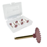 Pink Medium - P2 Diamond Impregnated Single Blade Composite Polishing Discs Wheels 6pcs