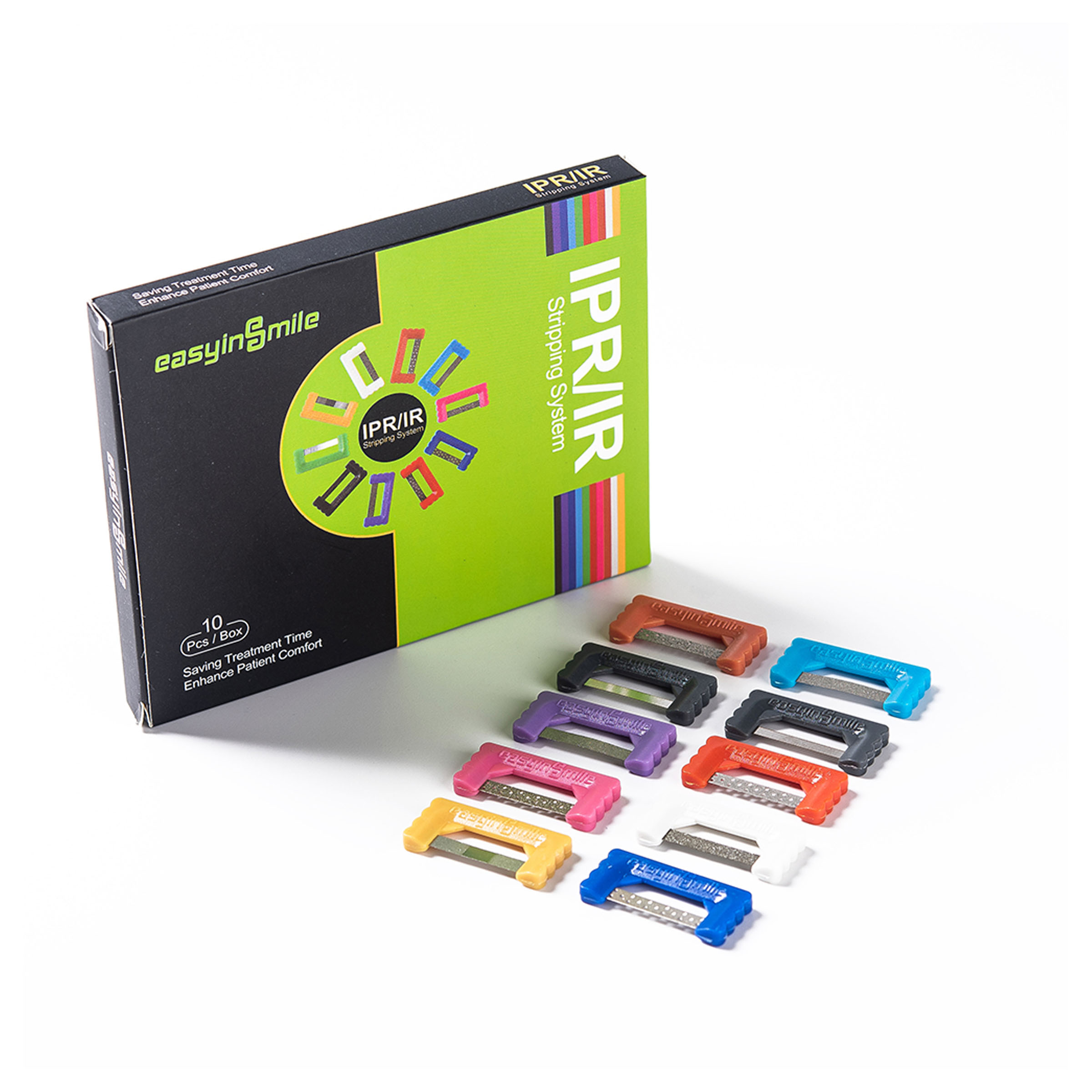 EasyinSmile IPR Plus Stripping System - Orthodontic Hand Blades Kit 10pcs 3 EasyinSmile IPR Plus Stripping System - Orthodontic Hand Blades Kit 10pcs - Image 3