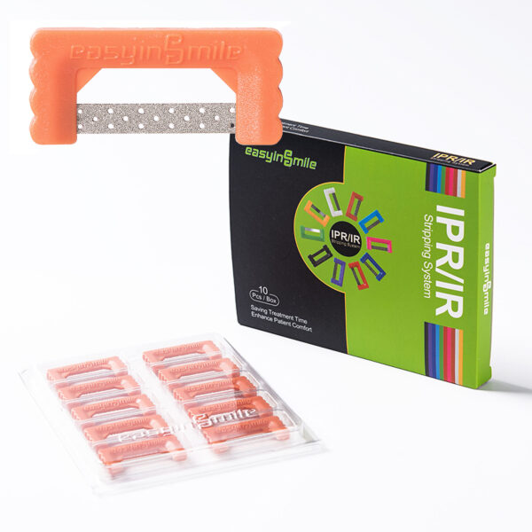 EasyinSmile IPR Stripping Blades 10pcs - Orange 4mm / 0.3mm Diamond Blade