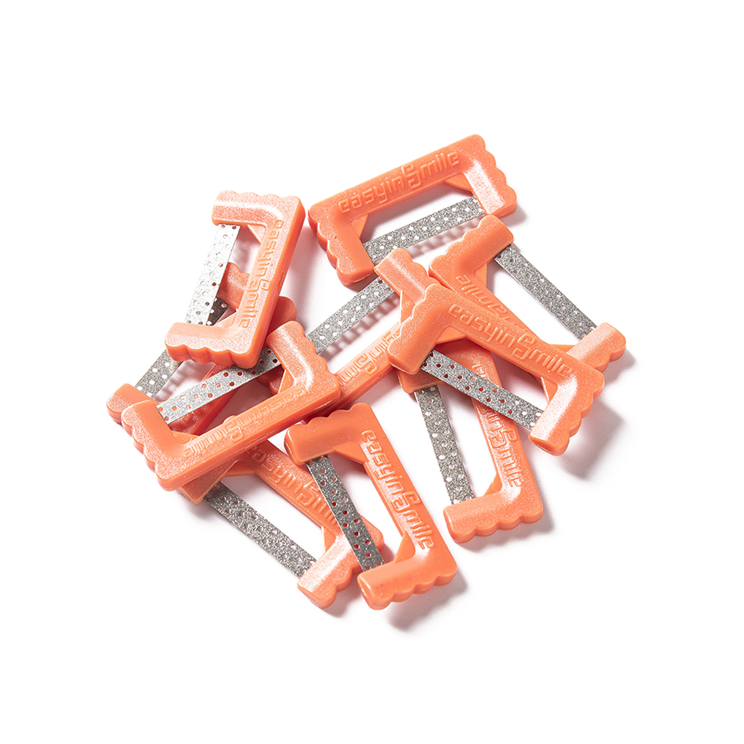 EasyinSmile IPR Stripping Blades 10pcs - Orange 4mm / 0.3mm Diamond Blade 4 EasyinSmile IPR Stripping Blades 10pcs - Orange 4mm / 0.3mm Diamond Blade - Image 4