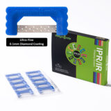 EasyinSmile IPR Stripping Blades 10pcs - Dark Blue 4mm / 0.1mm Diamond Blade