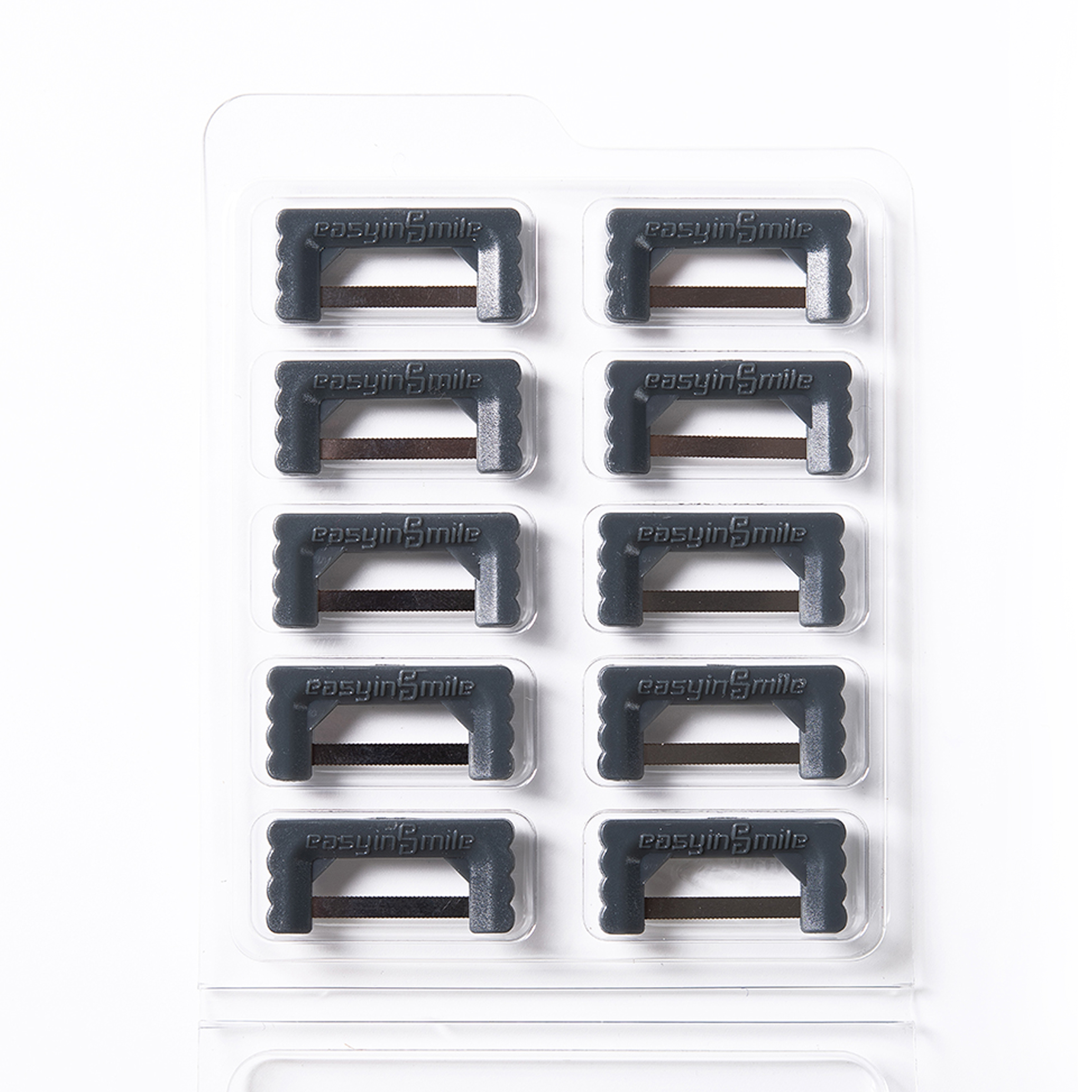 EasyinSmile IPR Stripping Blades 10pcs - Black contact Opener Serrated Blades 3mm 4 EasyinSmile IPR Stripping Blades 10pcs - Black contact Opener Serrated Blades 3mm - Image 4
